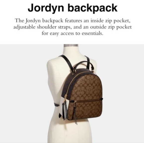 COACH Jordyn mini Backpack - Picture 1 of 12
